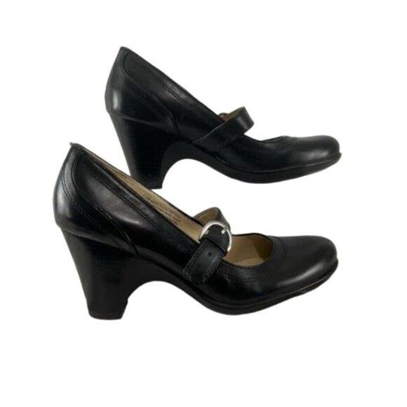 Naturalizer N5 Comfort Mara Leather Mary Jane Heeled Shoes Women’s Size 7.5 - Picture 1 of 15